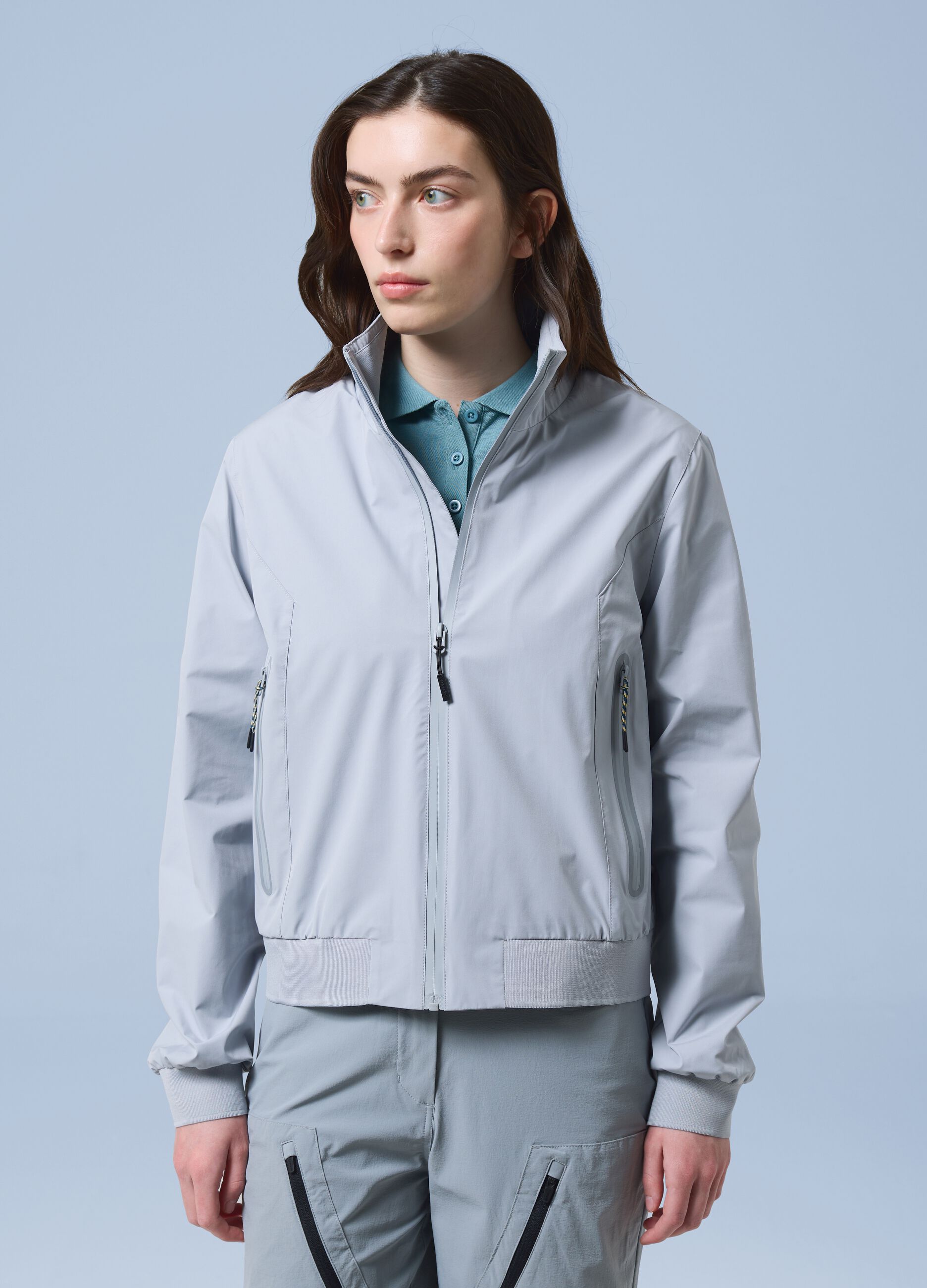 ALTAVIA SAILING grey windbreaker sports jacket with zip