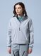 ALTAVIA SAILING grey windbreaker sports jacket with zip_0