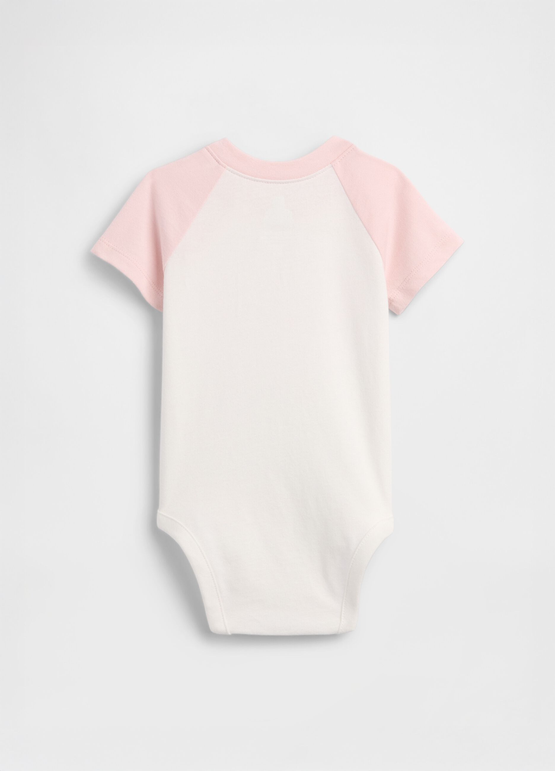 Pure Cotton Bodysuit with Logo