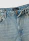 Blue baggy jeans in pure stretch cotton_6
