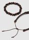 Multicolour genuine leather bracelet twin pack_1