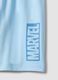 Boys' light blue short pyjamas in pure cotton with Spiderman_3