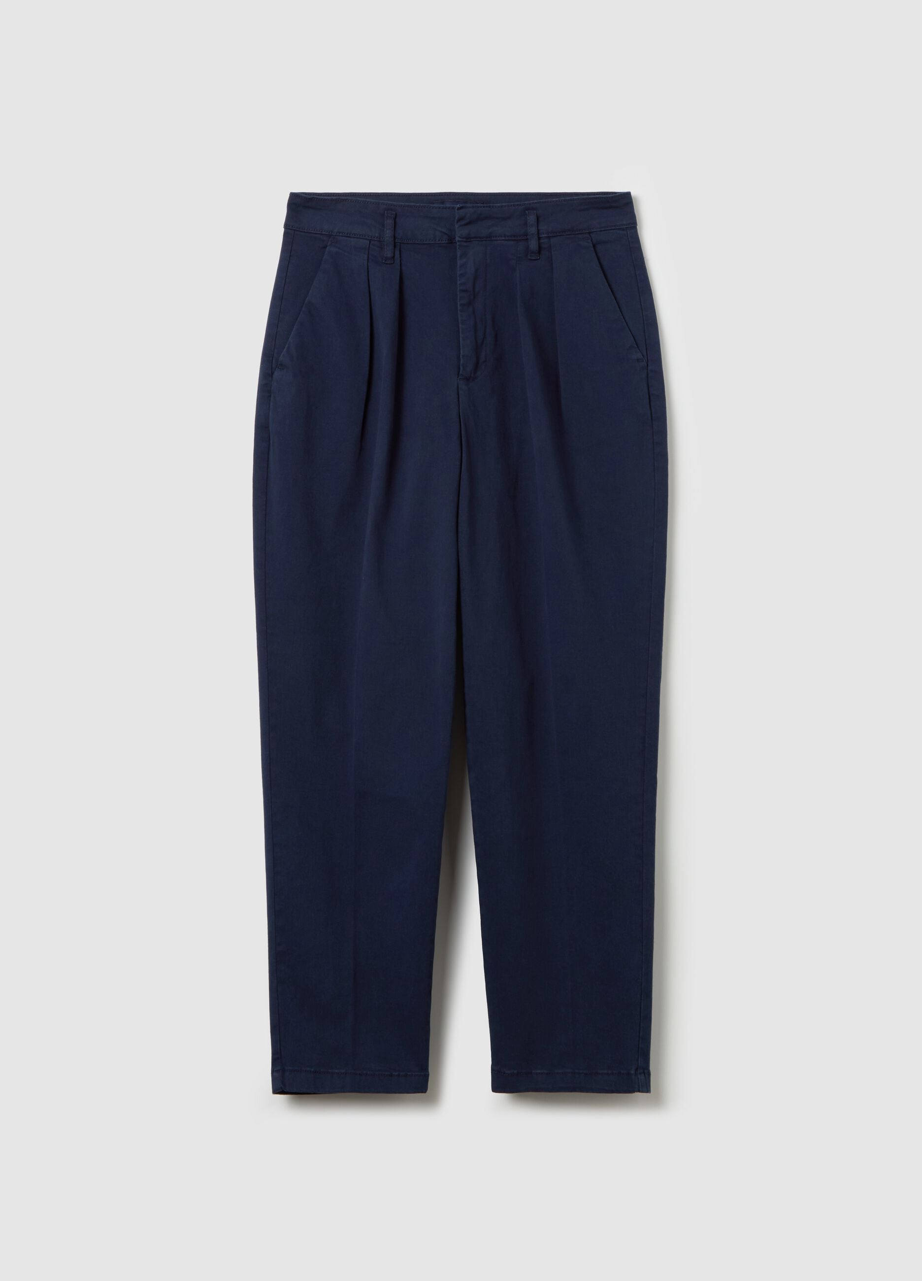 Stretch cotton chinos
