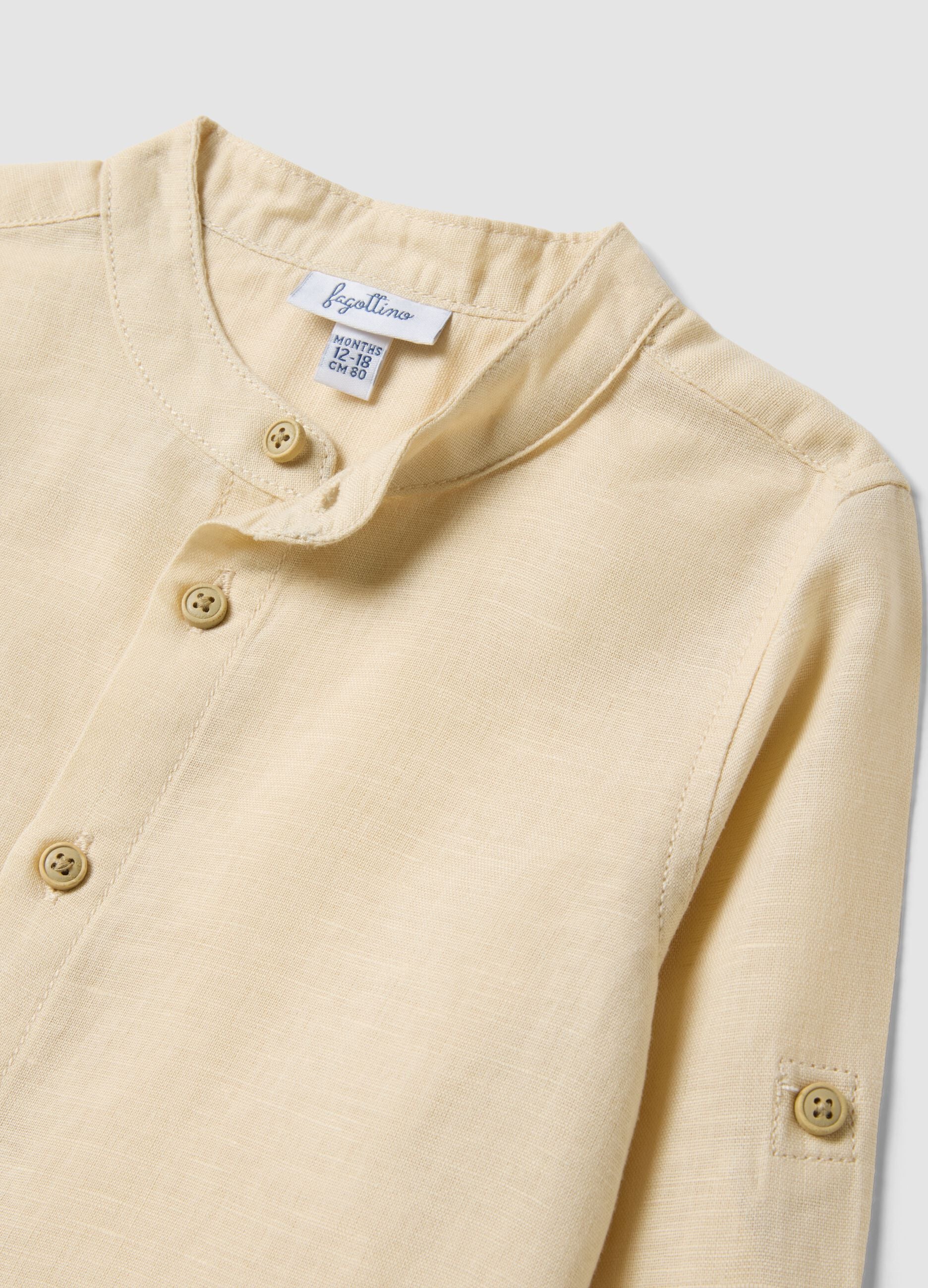 Multicolour Linen and Cotton Blend Set for Boys