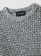 Multicolour cotton blend pullover regular fit with knitted design_5
