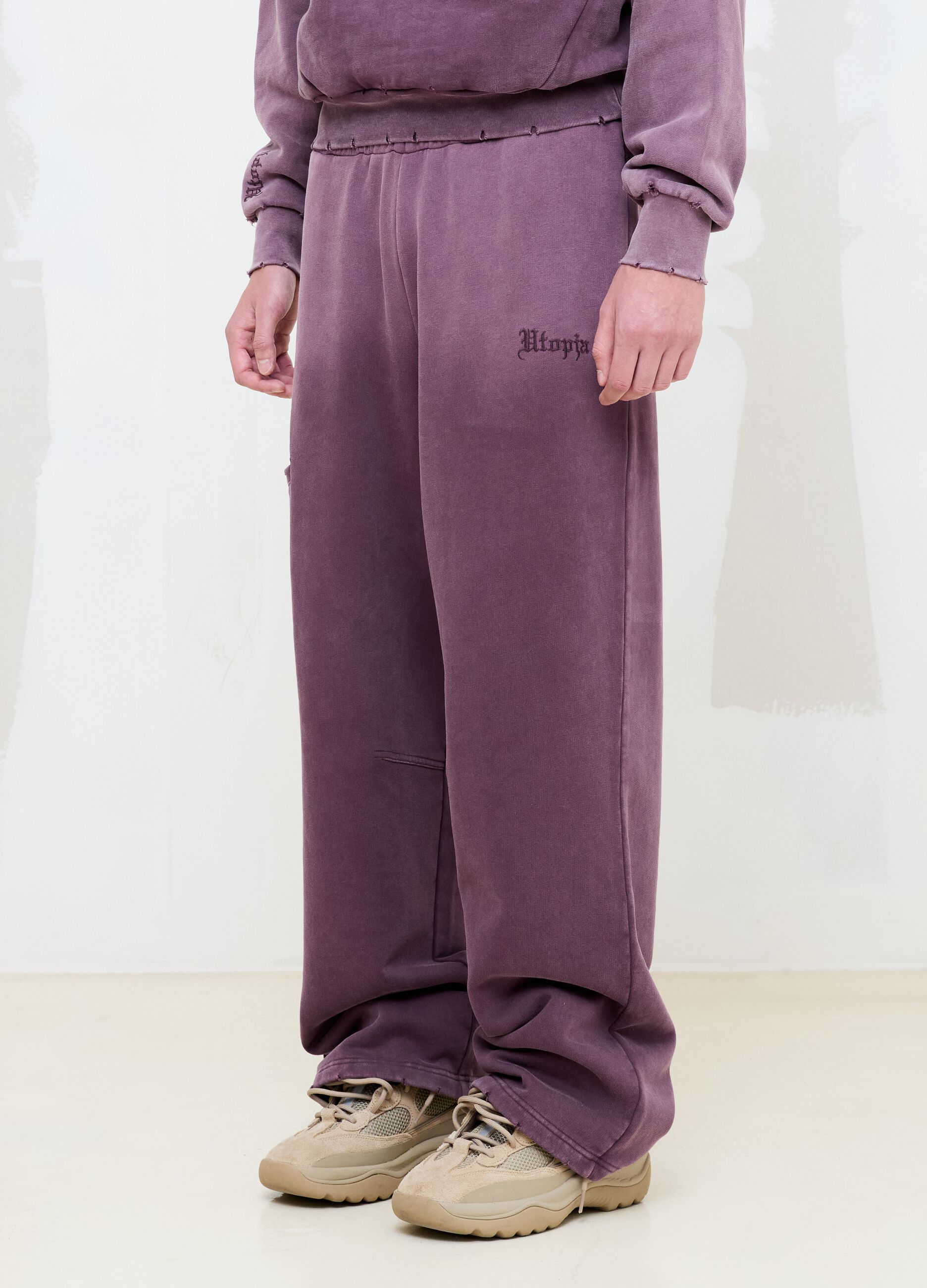 Sunfaded Burgundy Sweatpants