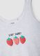 Grey stretch cotton pyjama regular fit with strawberries_5