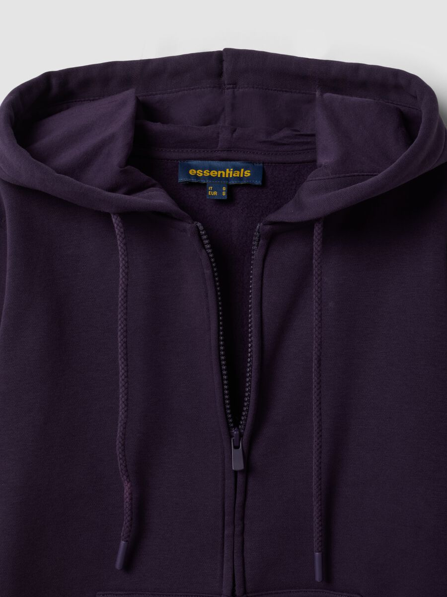 Purple cotton-blend regular-fit hoodie_5