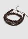 Multicolour genuine leather bracelet twin pack_2
