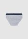 Boys' Grey Stretch Cotton Regular Fit Briefs_1