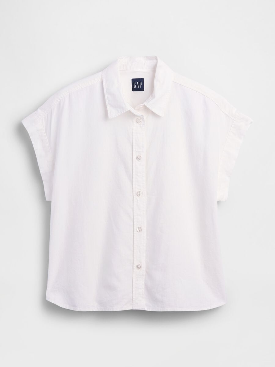 Linen blend shirt_3