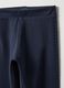 Girls' Blue Stretch Cotton Skinny Fit Leggings_2