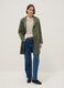 Regular fit light green jacket with large pockets_1