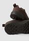 Brown genuine leather shoes with lug sole_1