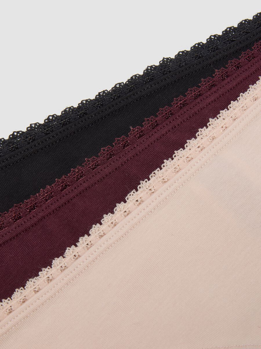 3-pack of multicolour organic stretch cotton Brazilian briefs_5