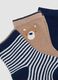 Pack of five multicoloured organic stretch-cotton socks_2