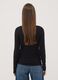 Black stretch viscose crew-neck slim-fit T-shirt_3