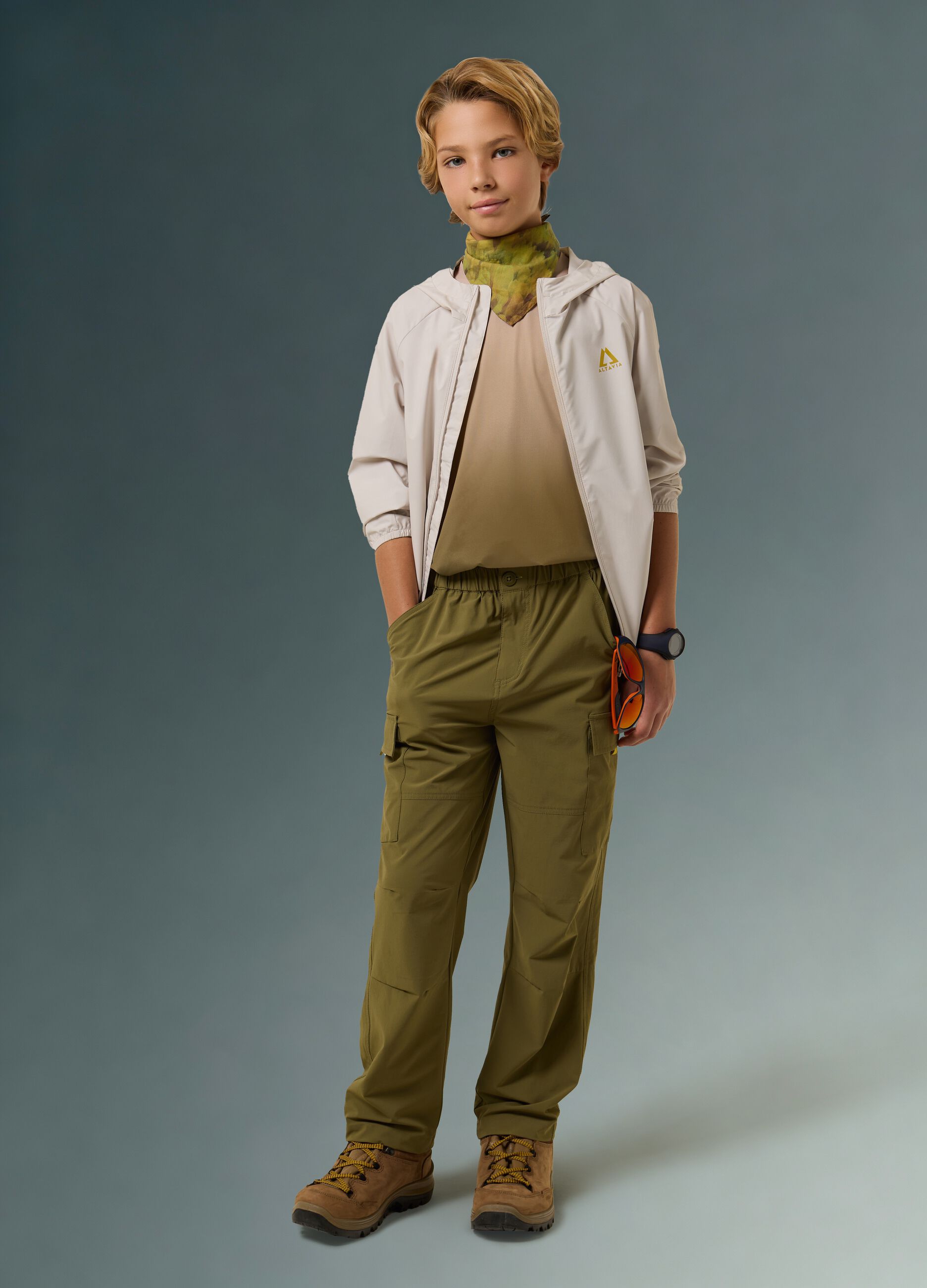 ALTAVIA WINDPROOF JACKET WITH DEBORAH COMPAGNONI