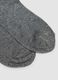 Grey organic stretch-cotton socks with embroidered detail_2