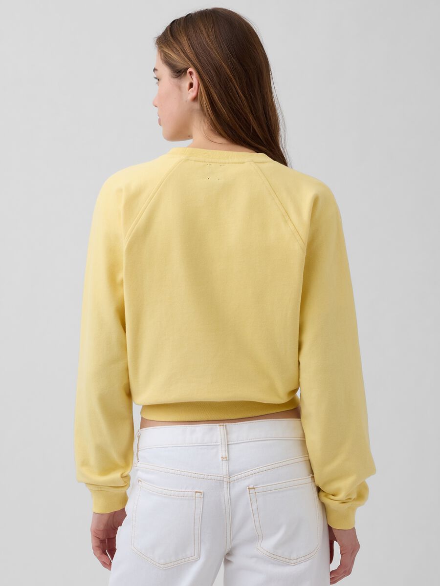 Crew-neck cotton-blend sweatshirt_1