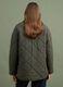 Green quilted padded jacket with buttons_3