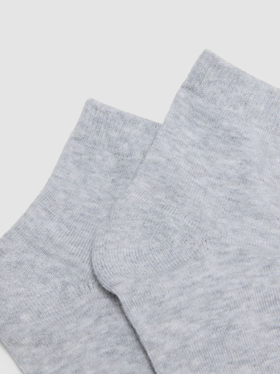 3-pack of grey organic cotton ankle sports socks_1