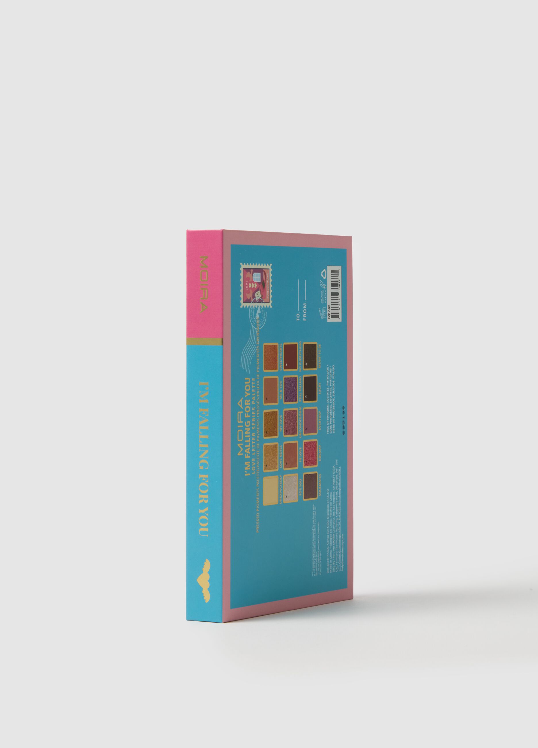 MOIRA I'M FALLING FOR YOU PRESSED PIGMENT PALETTE - Korean Makeup