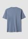 The Iconic Tee blue pure cotton short-sleeve T-shirt, relaxed fit_5