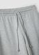 Grey baggy-fit pure cotton jogger trousers_5