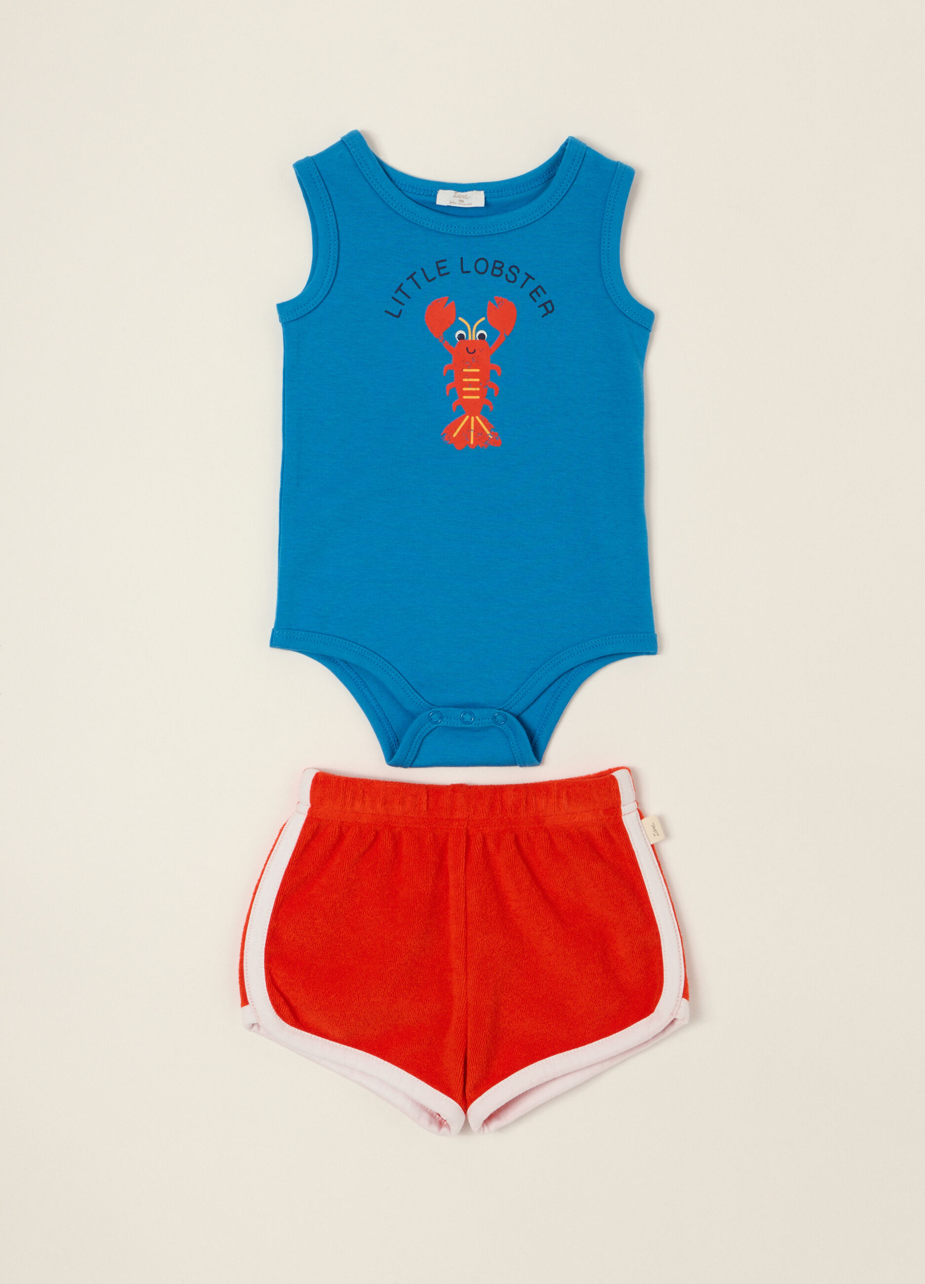 IANA pure cotton interlock jogging set for baby