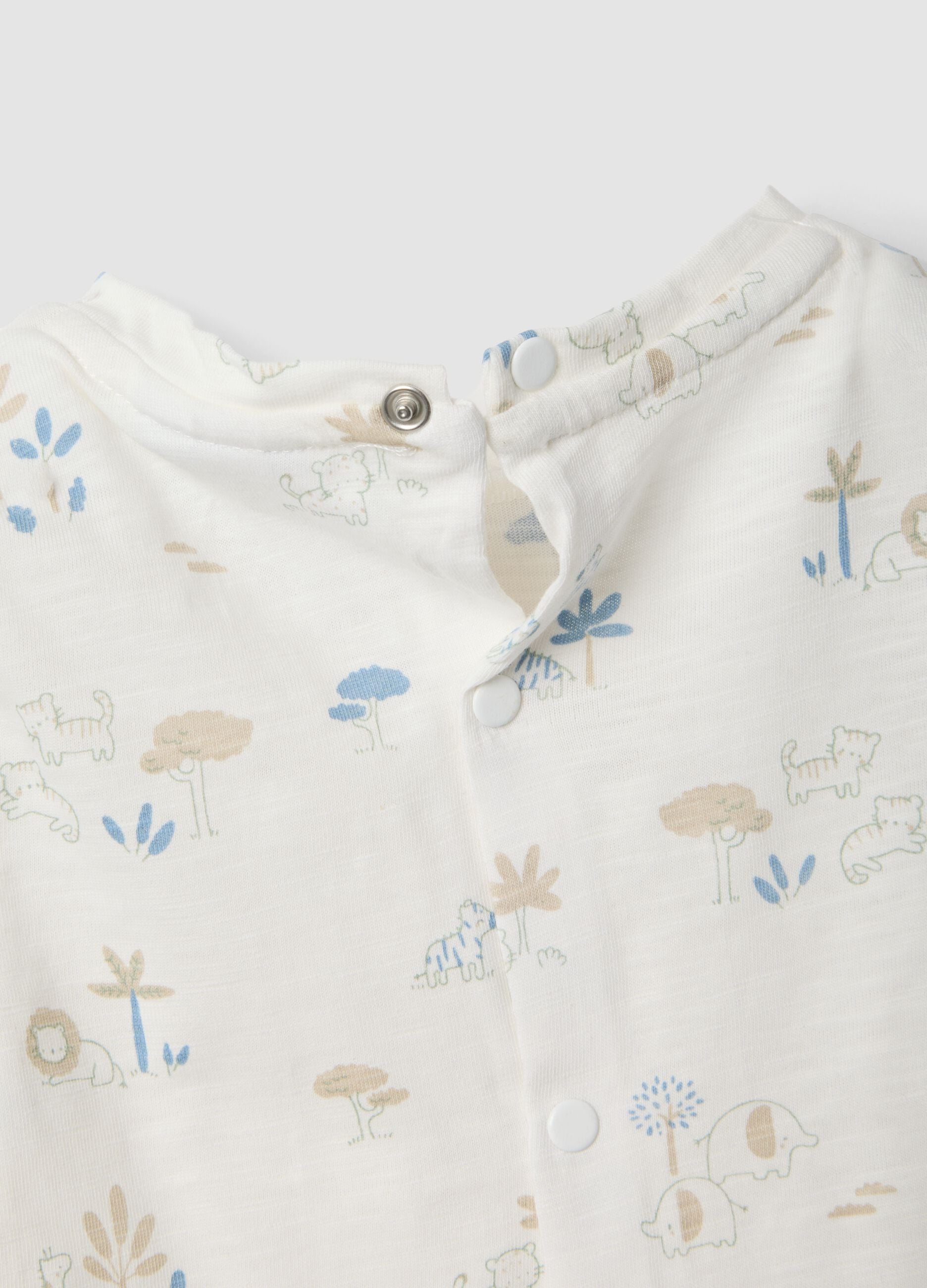 Multicolour pure cotton newborn set regular fit with prints