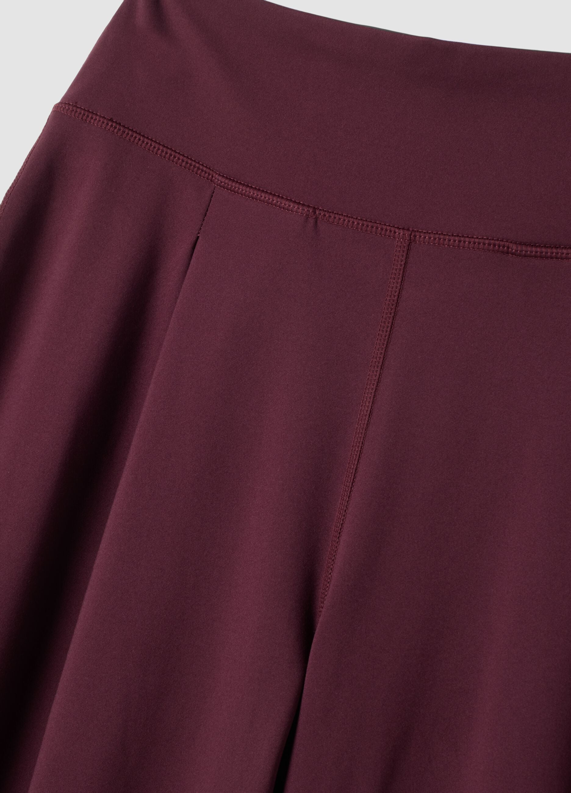 Purple wide-leg stretch sports trousers ALTAVIA STUDIO