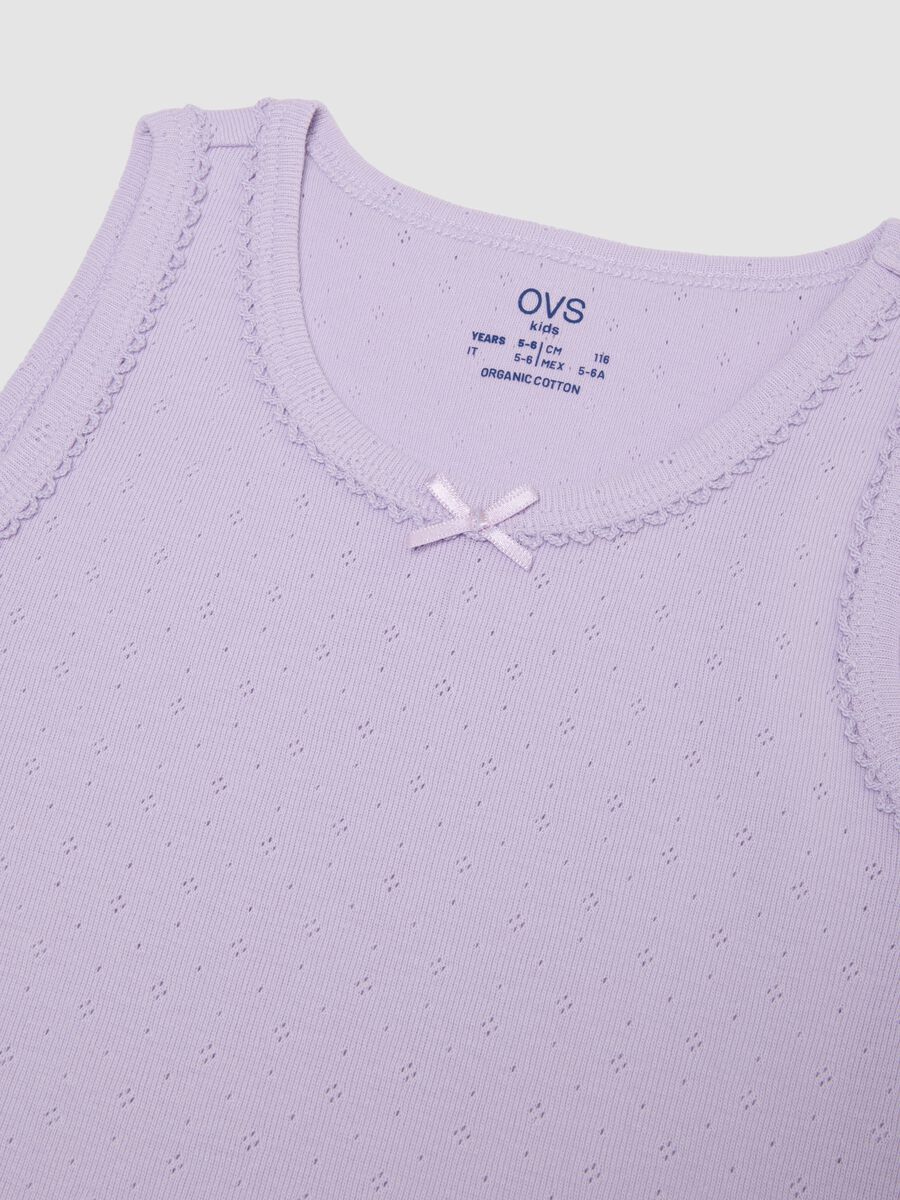 2-pack purple and white organic cotton vests, regular fit_2