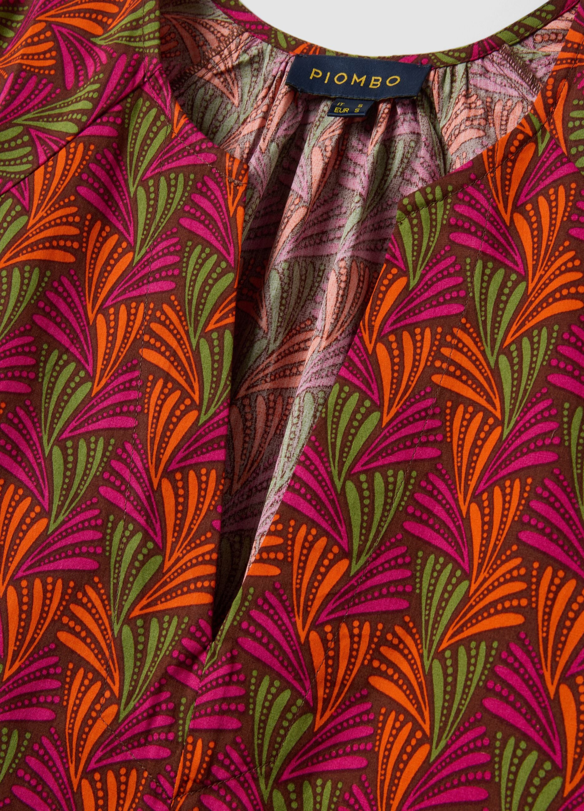 Multicolour pure cotton shirt