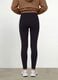 Girls&rsquo; black skinny-fit organic stretch cotton leggings_3