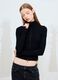 Black Ribbed Knit Full-Zip_5