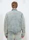 Vintage Light Blue Padded Denim Jacket_4