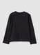 Girls&rsquo; black stretch cotton Hello Kitty print T-shirt_1
