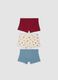 3-pack of multicolour organic stretch cotton boxer briefs for baby boys and toddlers_1