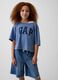 Short-sleeved T-shirt with GAP logo_0