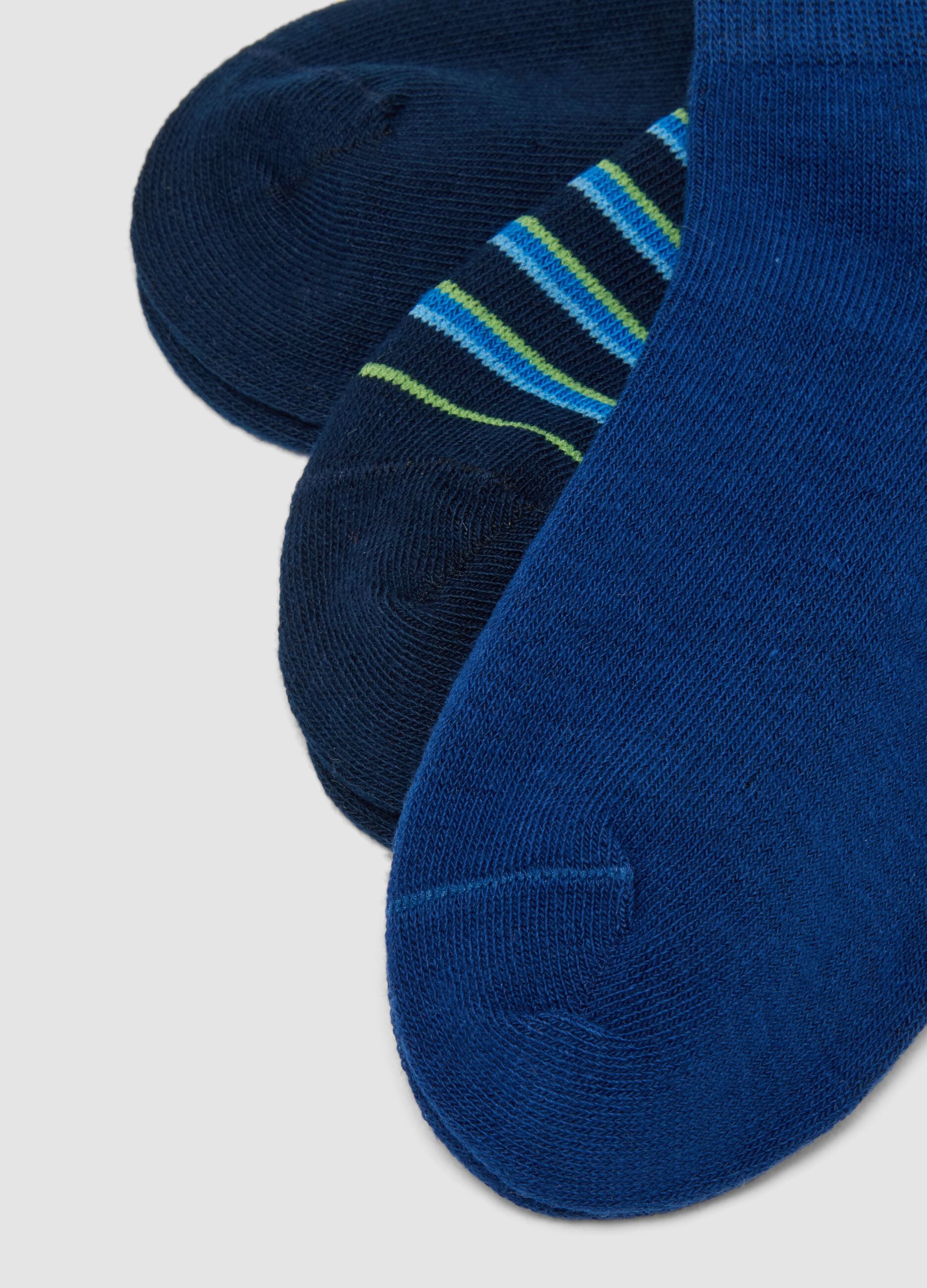 Multicolour Short Cotton Socks Multipack for Children