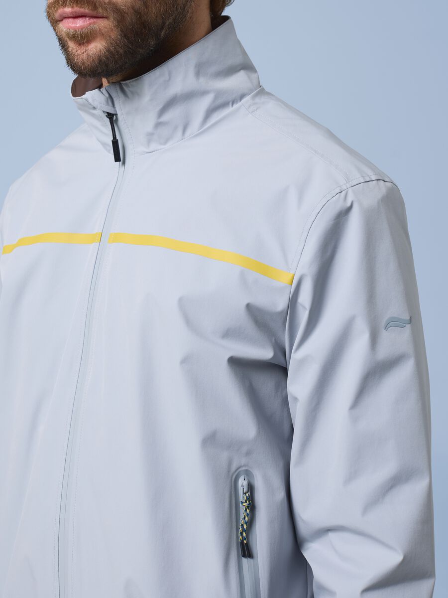 ALTAVIA SAILING grey windbreaker jacket with zip_2