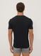 3-pack of blue organic cotton V-neck T-shirts_3