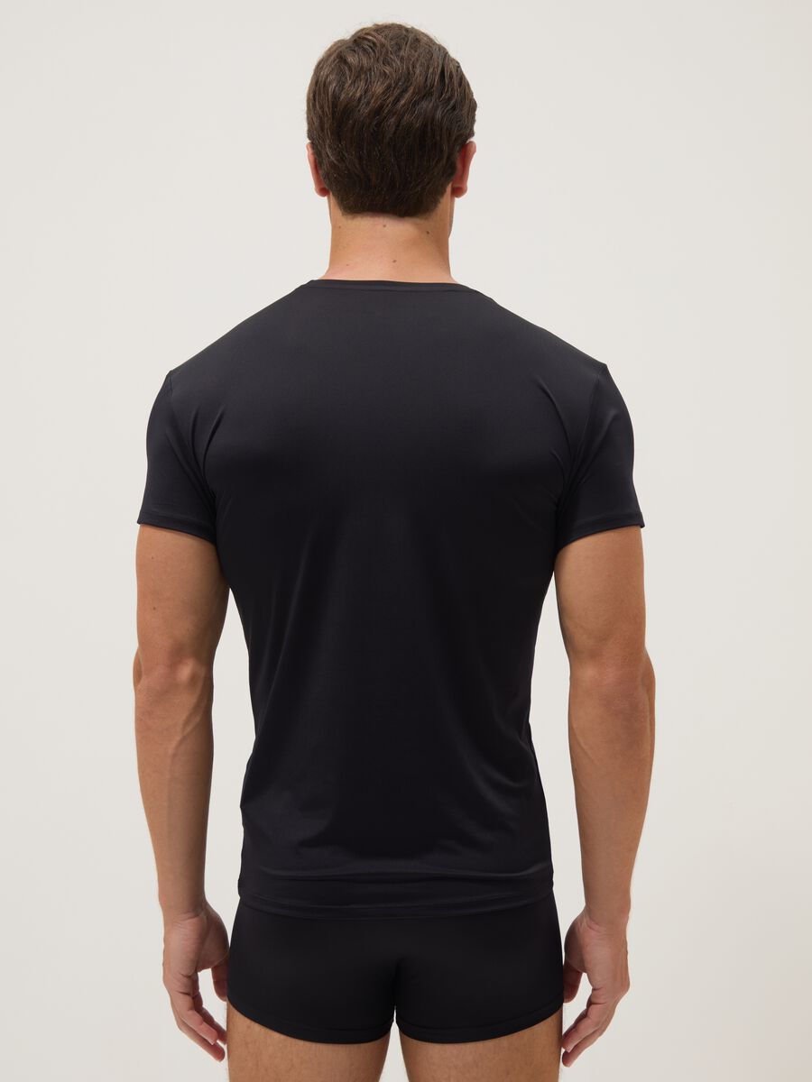 2-pack of blue stretch T-shirts_2