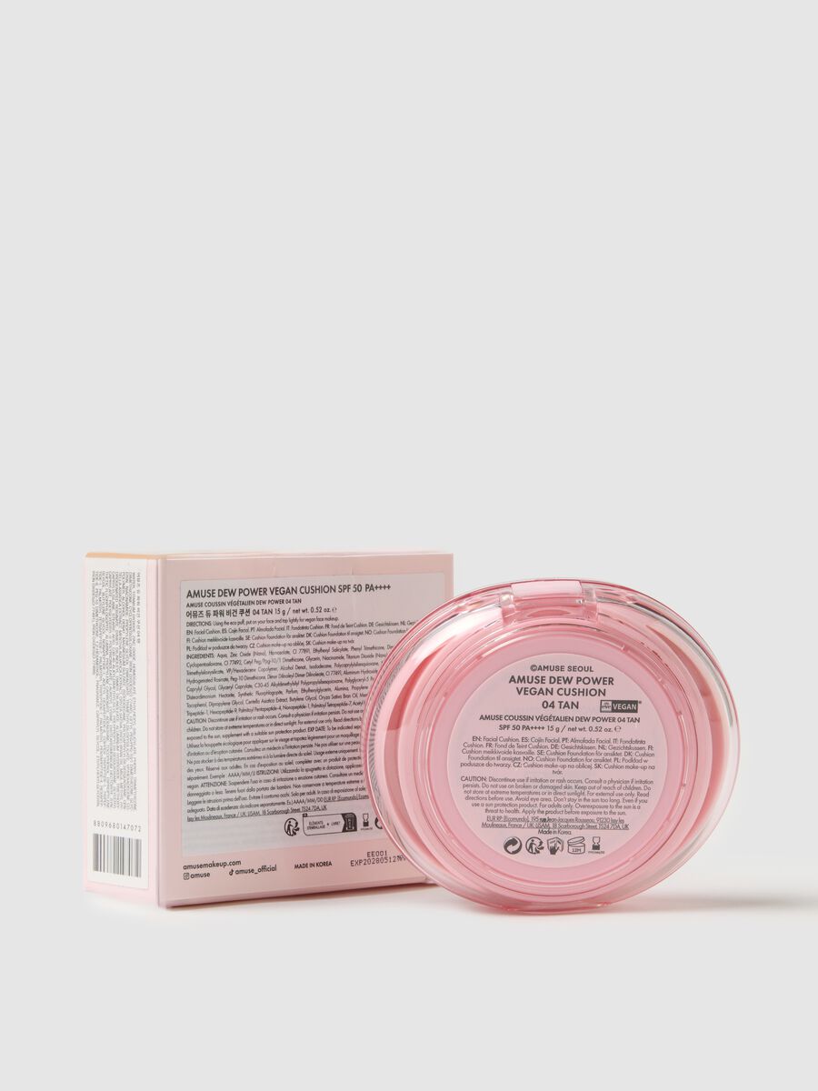 Dewy skin cushion foundation effect. Provides healthy, flawless, and radiant skin for 24 hours!_4