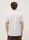 White pure cotton T-shirt with chest print, regular fit_3