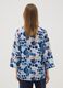 Blue patterned long-sleeve top_3