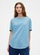Blue cotton T-shirt_0