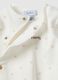Baby girl's long sleeve pure cotton white bodysuit_2