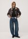 Brown jacket with contrast lining_1
